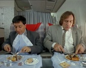 Жерар Депардьє и Кристиан Клавье на съемках нового фильма