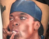 Крутые татуировки с изображением известных героев