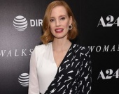 Джессика Честейн на спецпоказе фильма "Женщина ходит первой"