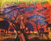 Кейт Мосс снялась в фотосессии, образы которой придумала сама