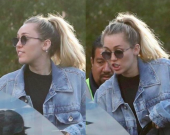 Майли Сайрус посетила Киев