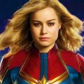 Бри Ларсон на новом постере «Капитана Марвел»