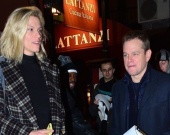 Мэтт Дэймон поужинал с бывшей девушкой Бена Аффлека