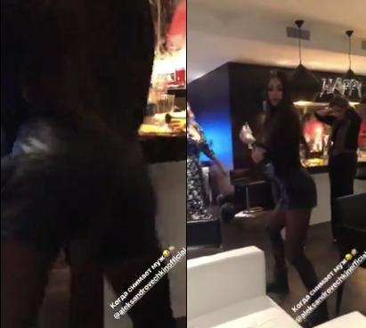 Александр Овечкин снял на видео, как Анастасия Шубская в мини-шортах танцует тверк - «Новости шоубизнеса»