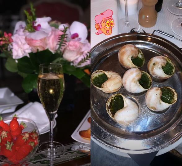 Шампанское, улитки и бутики: Ксения Бородина с шиком отдыхает в Париже - «Новости шоубизнеса»