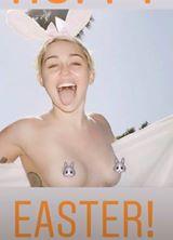 Майли Сайрус отметила Пасху снимками топлес - «Новости шоубизнеса»