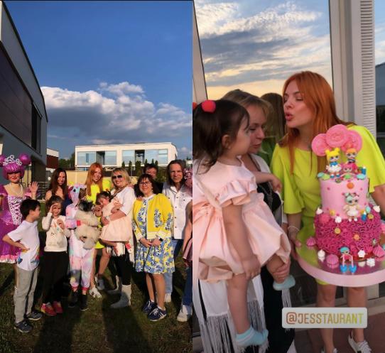 Гости в восторге: Анастасия Стоцкая с размахом отпраздновала двухлетие дочери - «Новости шоубизнеса»