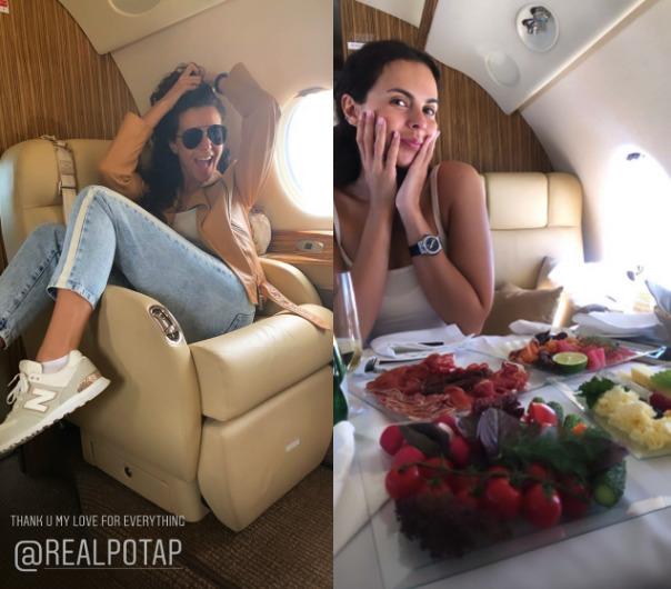 «У меня самый лучший муж на свете!»: Каменских стала обладательницей собственного самолета - «Новости шоубизнеса»