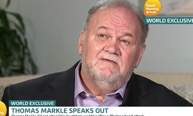 Королевская семья тайно помирит Меган Маркл с отцом - «Новости шоубизнеса»